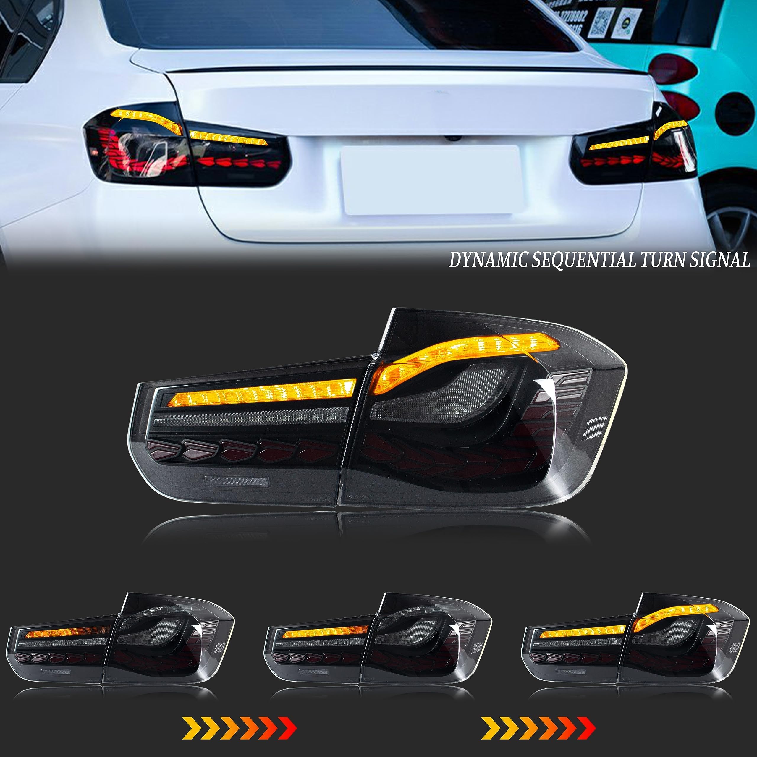 Amazon.co.jp: BMW 3シリーズ F30 F80 M3 2012-2018 LED GTS テール